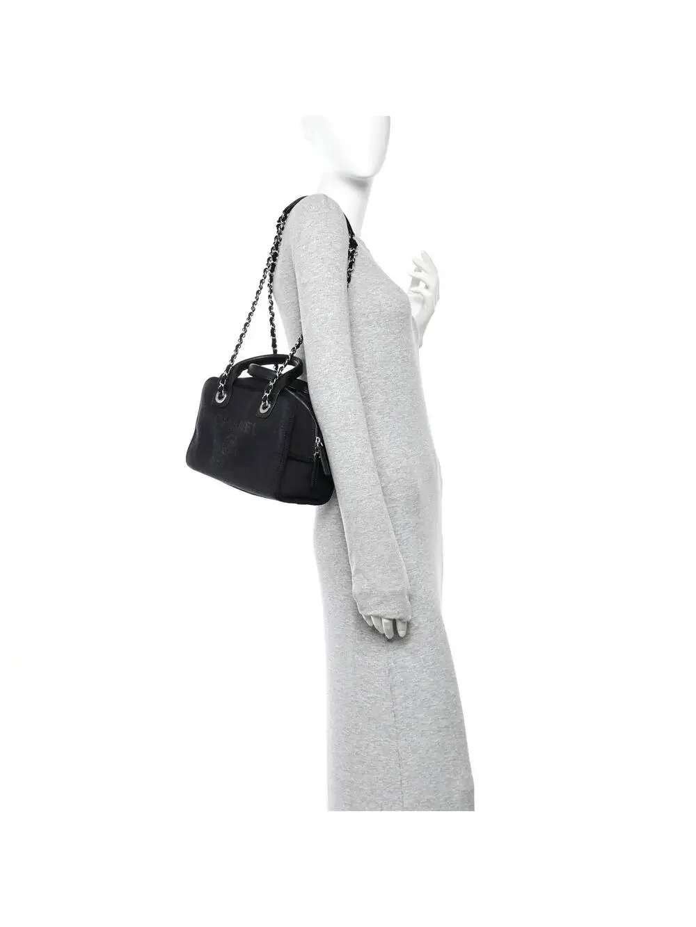 Chanel Mixed Fibers Small Deauville #324182C22B